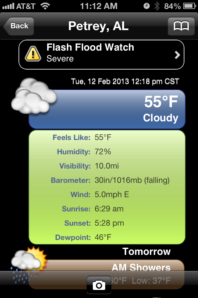 NOAA Hi-Def Radar iPhone NOAA Hi-Def Radar iPhone